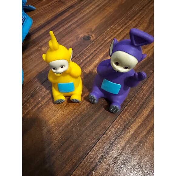 Teletubbies Vtg Mega Bloks INDOOR Play Mat and blocks 24” RARE 1999 Noo-no READ - Picture 14 of 16